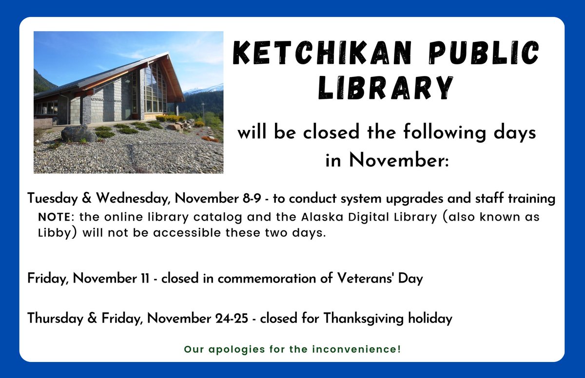 Ketchikan Library tweet media