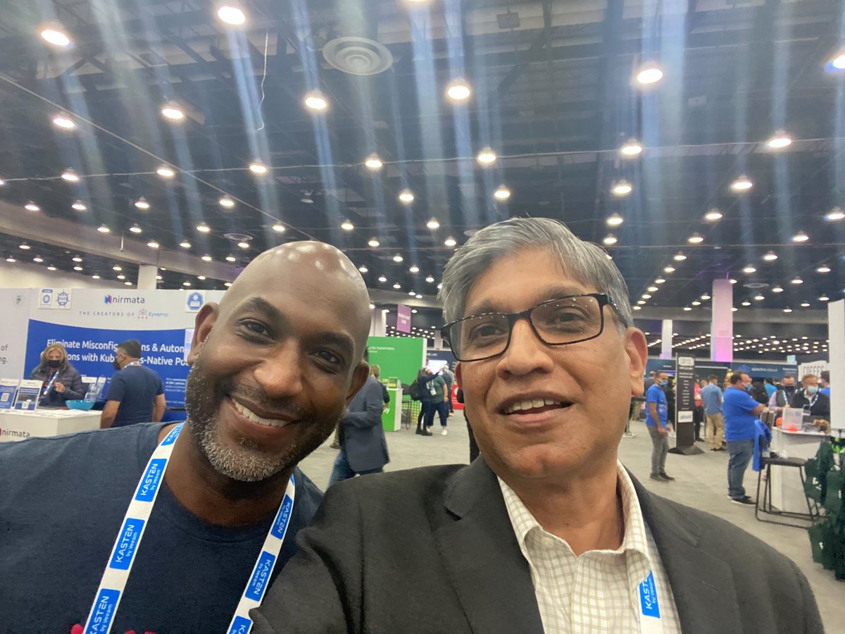 AveshaSystems's tweet photo. Taking a look back at #KubeCon #CloudNativeCon, what a great week to finally meet and chat with many people face to face!!๐ #kubeslice #smartscaler #Kubernetes
@PrasadDorbala @Divya_Mohan02 @kunalstwt @kelseyhightower @mattklein123 https://t.co/xOkgs7Grlq