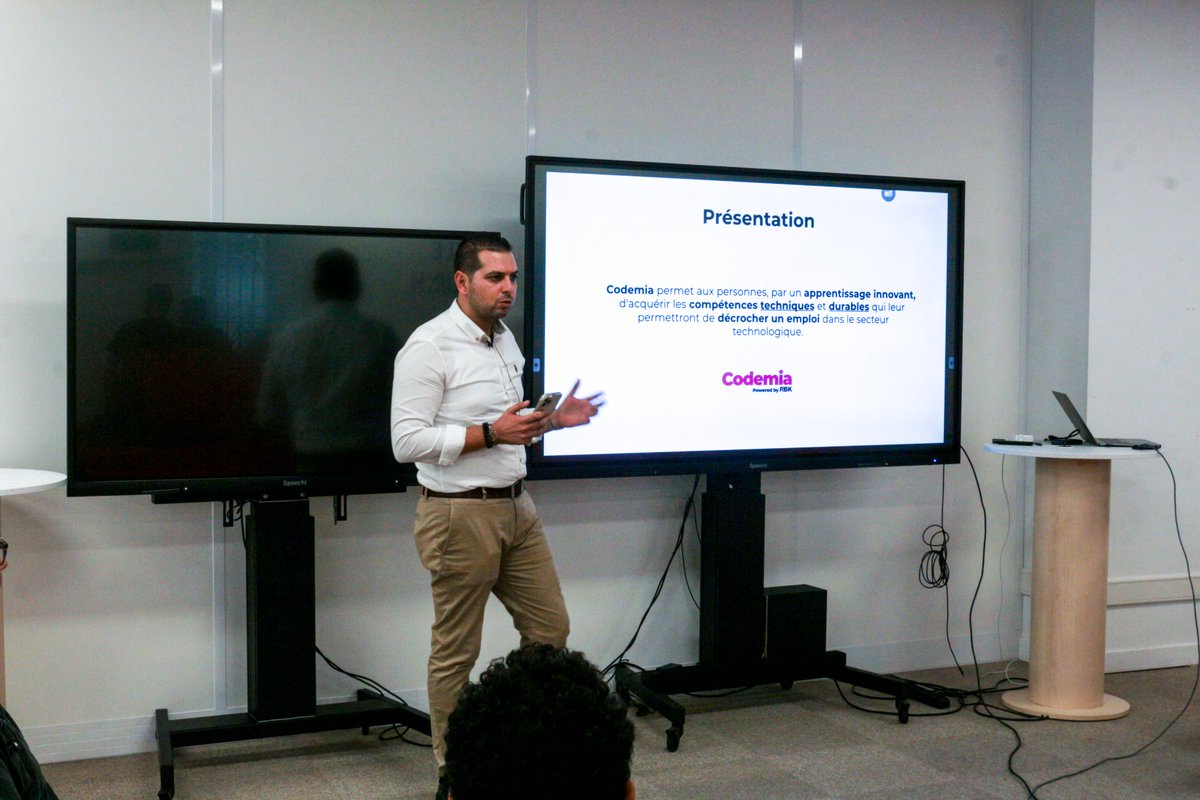 🚀Codemia souhaite, de son côté, proposer un apprentissage innovant des compétences, à la fois techniques et durables, afin de permettre de décrocher un emploi dans le secteur #technologique !👏