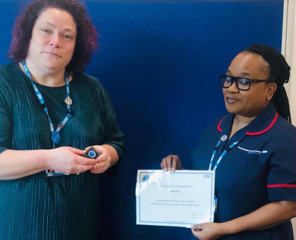 HillingdonDNs&CCTs (@hillingdondns) on Twitter photo π Our Assistant Director of Nursing <a href="/Bmat111/">Bertha Matunge</a> proudly presenting Lead Nurse for DNs & GCMs Sally with her #PNA badge. A lot of hard work went into achieving this- Congratulations Sallyπ #professionalnurseadvocate #restorativeclinicalsupervision #aequip π Our Assistant Director of Nursing <a href="/Bmat111/">Bertha Matunge</a> proudly presenting Lead Nurse for DNs & GCMs Sally with her #PNA badge. A lot of hard work went into achieving this- Congratulations Sallyπ #professionalnurseadvocate #restorativeclinicalsupervision #aequip