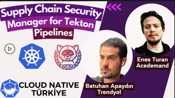 We (w/ @Thedevenes)'ll talk about the Tekton Chains project, which is a supply chain security manager for <a href="/tektoncd/">tektoncd</a> and will be one of your best friends on the road to SLSA Levels🪜 The talk will be based on the blog post on the <a href="/CDeliveryFdn/">Continuous Delivery Foundation (CDF)</a> website👇

≫ cd.foundation/blog/2022/10/1…