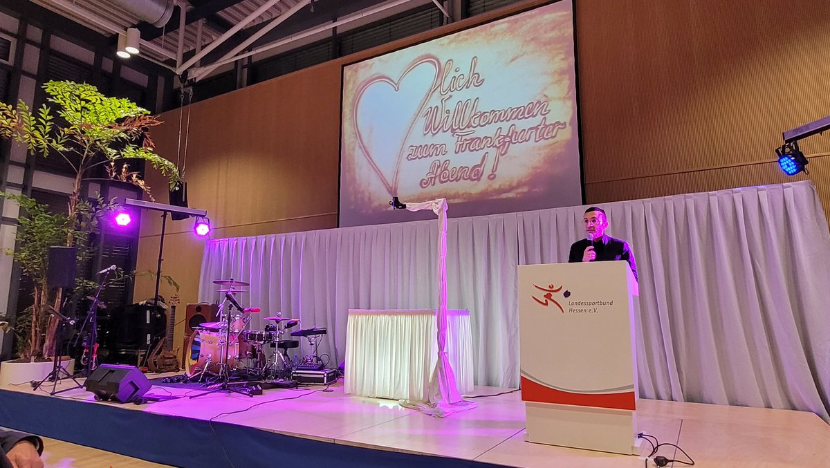 #Sportinfra beim LSB Hessen! #Sportdezernent Mike Josef unterstreicht, wie wichtig #Vereine für den gesellschaftlichen Zusammenhang sind und wie wichtig auch der #ökologische und klimaeffiziente Umbau der #Sportinfrastruktur ist.