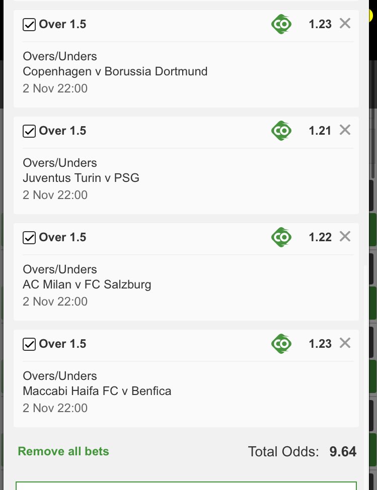 Berg_Muzo's tweet photo. โ
โ
Bwangu tachelwa๐๐
Time: 2145HRS๐ค๐พ
Odds: 9
9 Selections and kindly edit where not comfortable/Split in subs or what you feel is a possible win.โ
Booking Code: U1EEBBC3A
Link: https://t.co/YqAjUOv0IF
๐๐ฟ good luck ๐
#PunterNation https://t.co/U6OaSwi0OZ