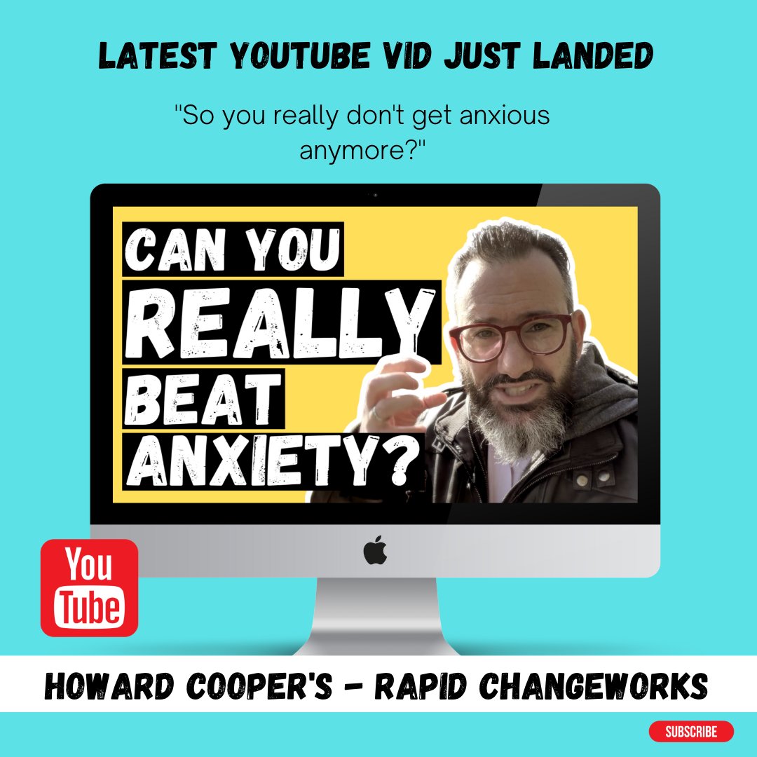 I often share my personal story of being an ex-anxiety sufferer &amp; people often ask, "Did you REALLY break free from #anxiety? You REALLY don't get anxious any more?" During this #YouTube I share my response! wfy.ai/3sR0BYI

#Mentalhealth #Psychology #anxietyrelief