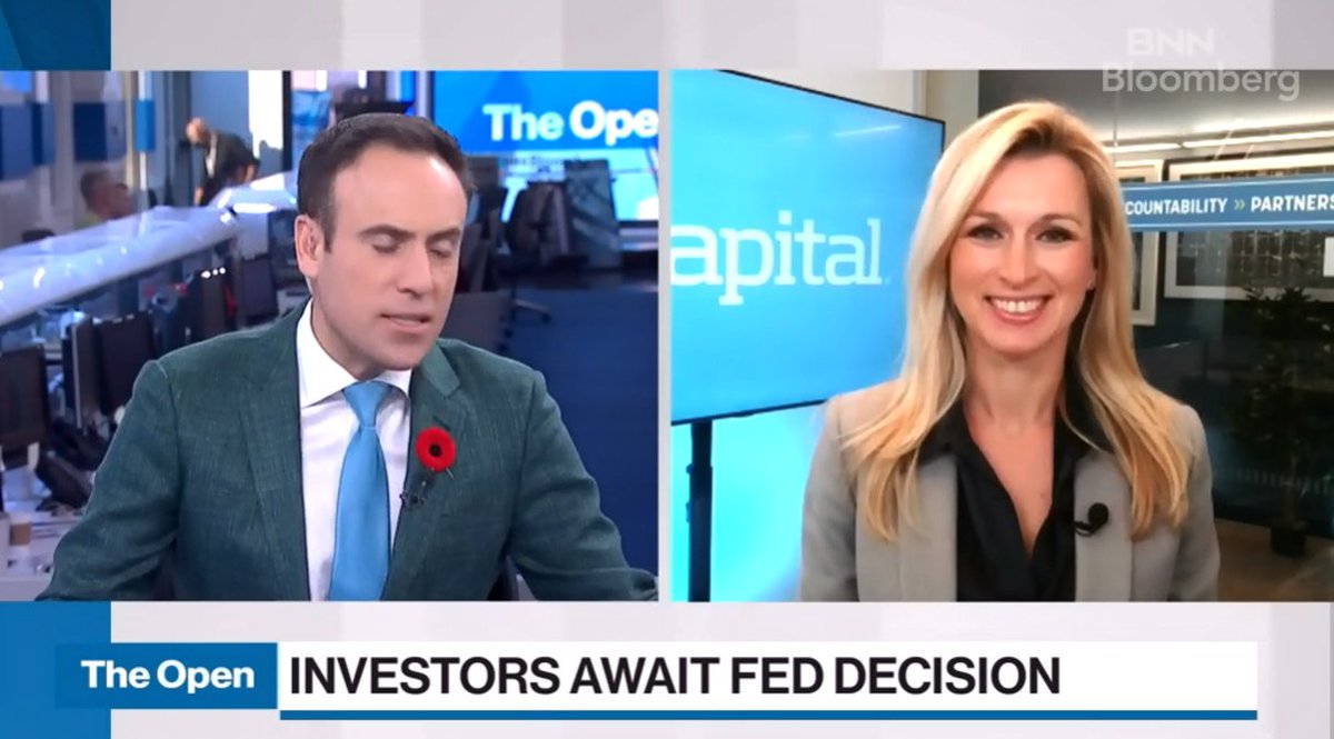 @AAmoroso_1, Chief Investment Officer at iCapital, joined @BNNBloomberg this morning to discuss her market outlook amid rising rates, stating that until labor shows signs of slowing down, it will be difficult to expect a pause from the Fed. bnnbloomberg.ca/video/don-t-ex…
