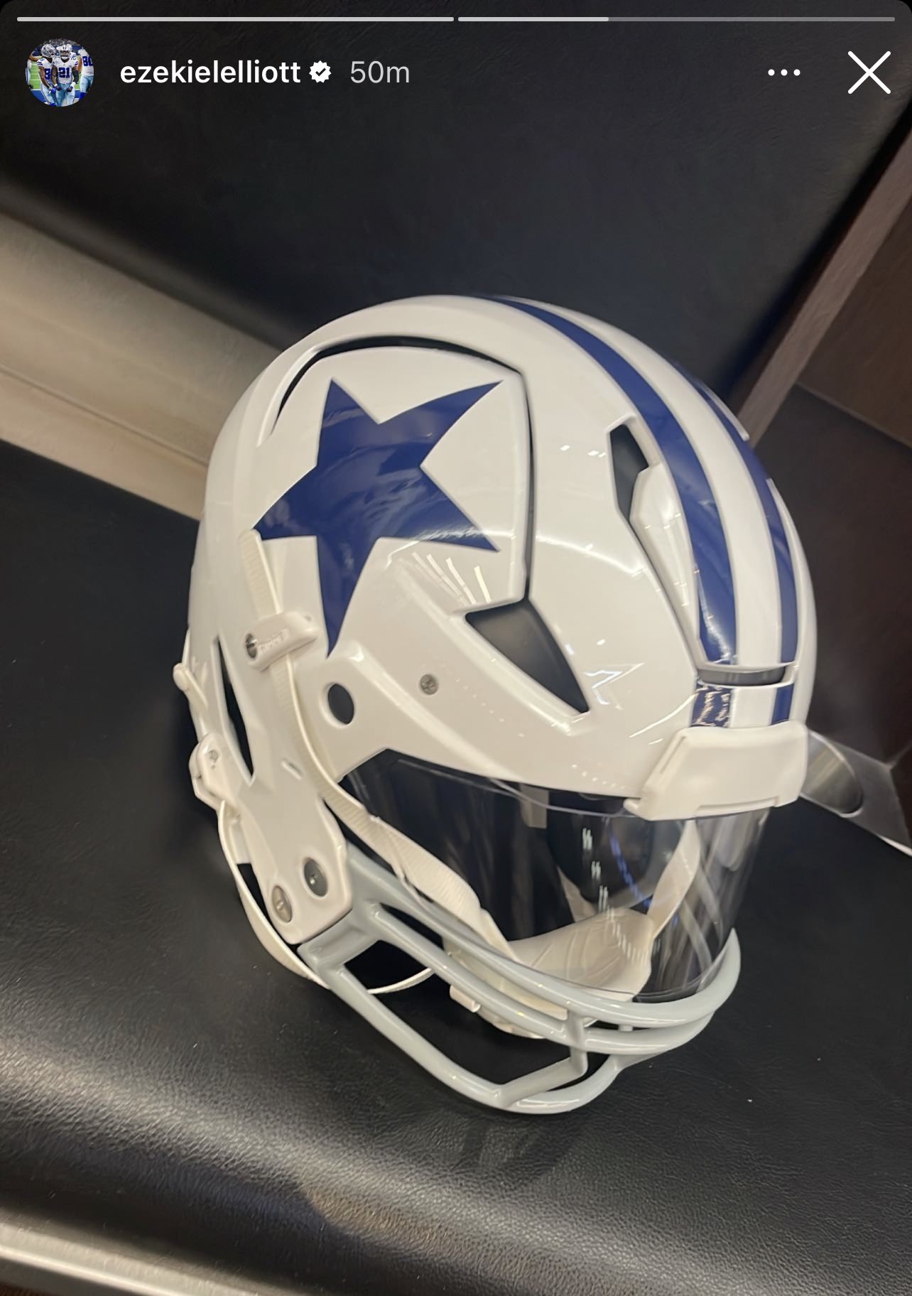 dallas cowboys helmet 2022