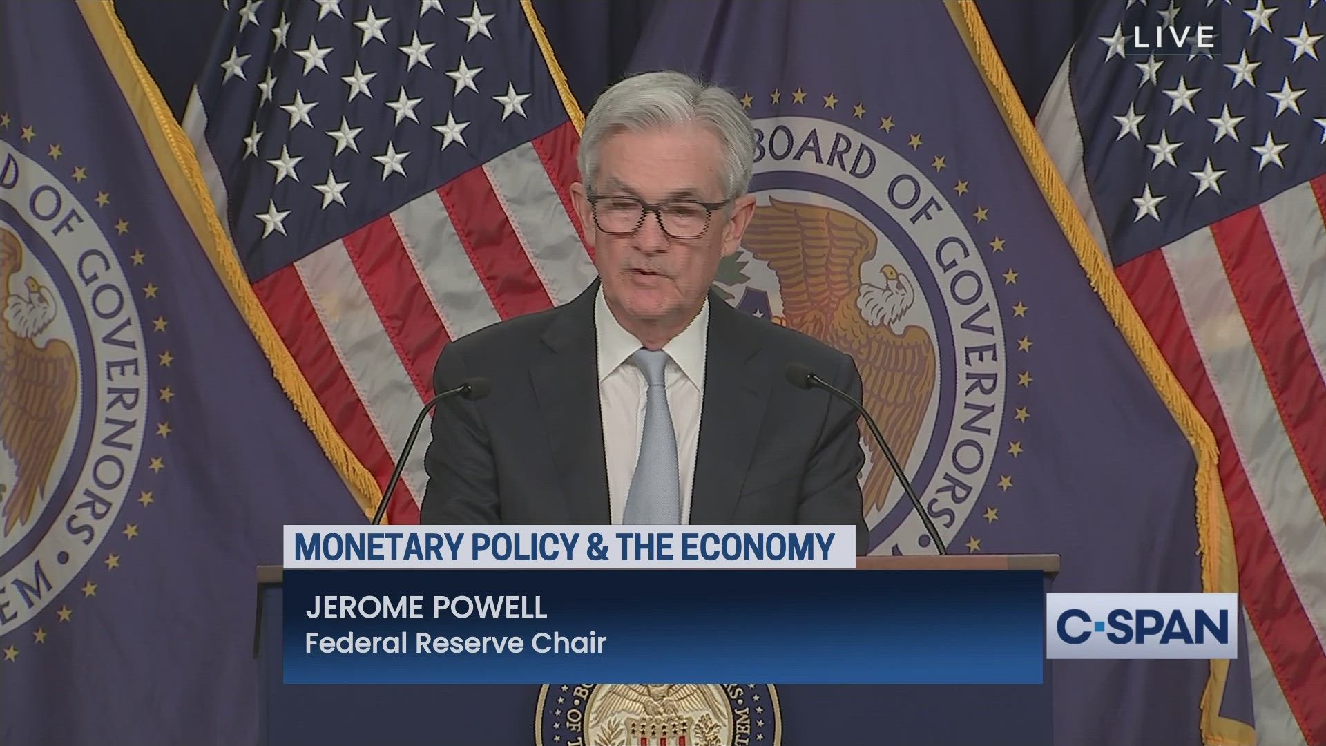 CSPAN on Twitter: quot FederalReserve Chair Powell News Conference LIVE CSPAN on Twitter: quot FederalReserve Chair Powell News Conference LIVE