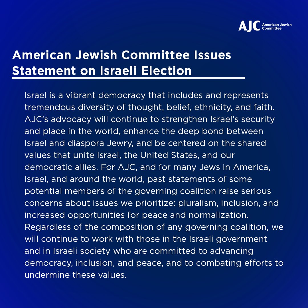 Read our statement on the Israeli election: ajc.org/news/american-…