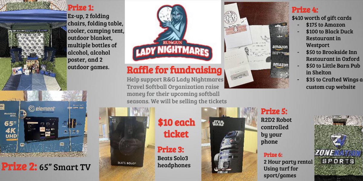 NightmaresRG's tweet photo. Run &amp; Gun Lady Nightmares Raffle! 10$ per ticket. Live drawing will be held December 11th. @PhilWil04 @DanaGarrity420 @NightmaresNew @Jrauccisoftball @SarahHubner14 @msudimick2025 @siennacclucas @morganmarsilius @AvaRyszczyk2026 @revere_mekenzie @pchiaramonte07 @abbyyoung2025 https://t.co/mYS6LSzOTa