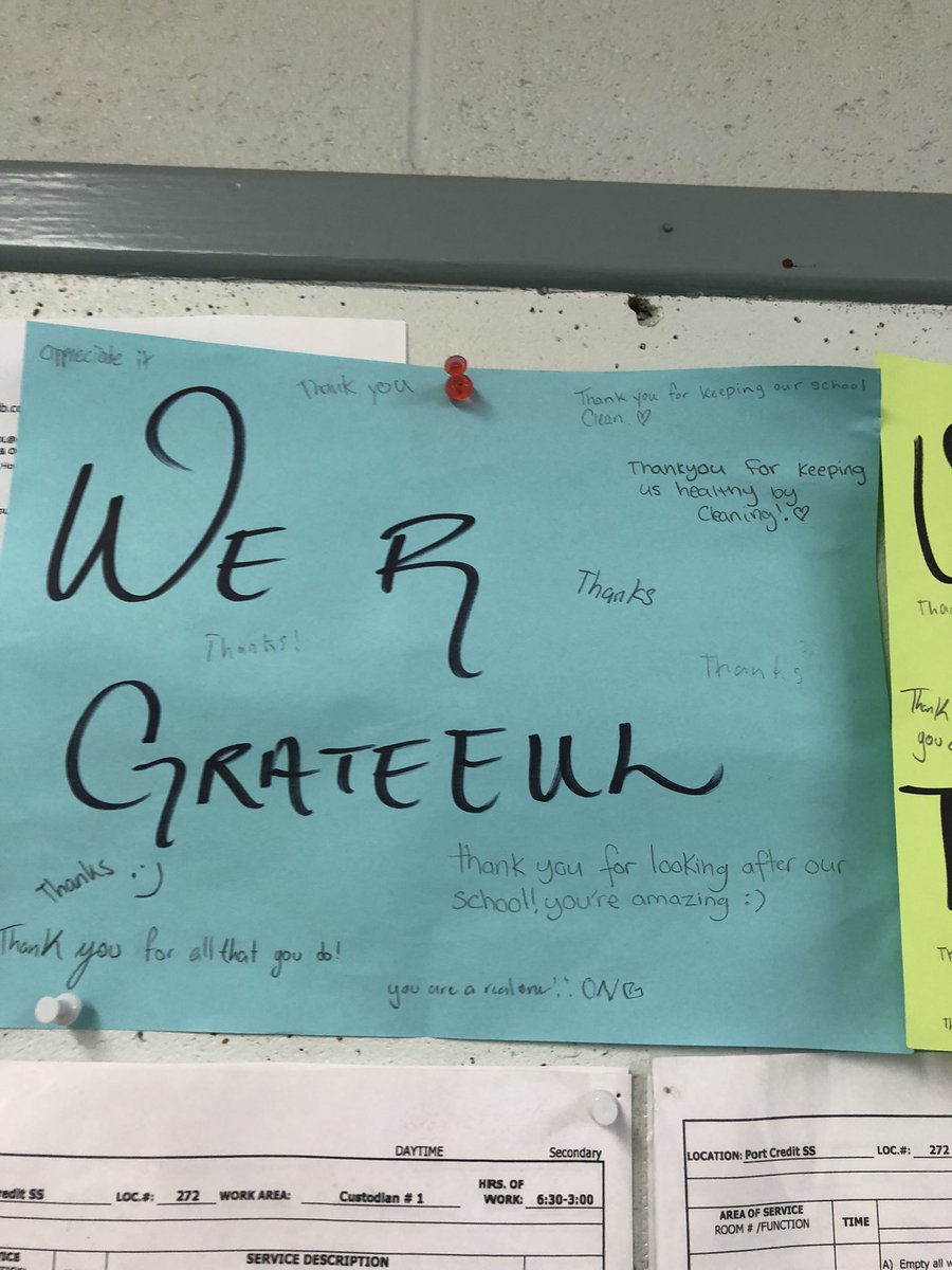 Our students know what we do for them! Apparently our employer does not!!