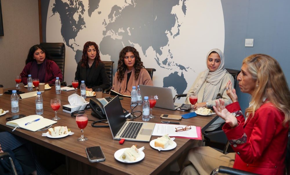 arabnews's tweet image. #MEDIAMATTERS: Tania Mehanna, journalist, war correspondent, and wife of the Italian ambassador to Saudi Arabia, joined the Arab News team for a roundtable discussion arab.news/wxb4r