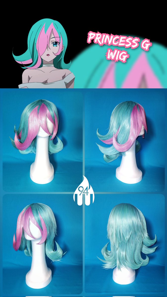 Wheelerin_94's tweet photo. My wig for the Princess G cosplay is done! 🎸💋
Wig Magnum Long CLASSIC (Mint) & wefts (Mint & Baby Pink) @ArdaWigs
#yugioh #sevens #yugiohsevens #princessg #GibumiPurisaki #プリンセスG #遊戯王 #cosplay #yugiohcosplay #sevenscosplay #yugiohsevenscosplay #cosplaywig #wigwork https://t.co/s8ifOGNvBW