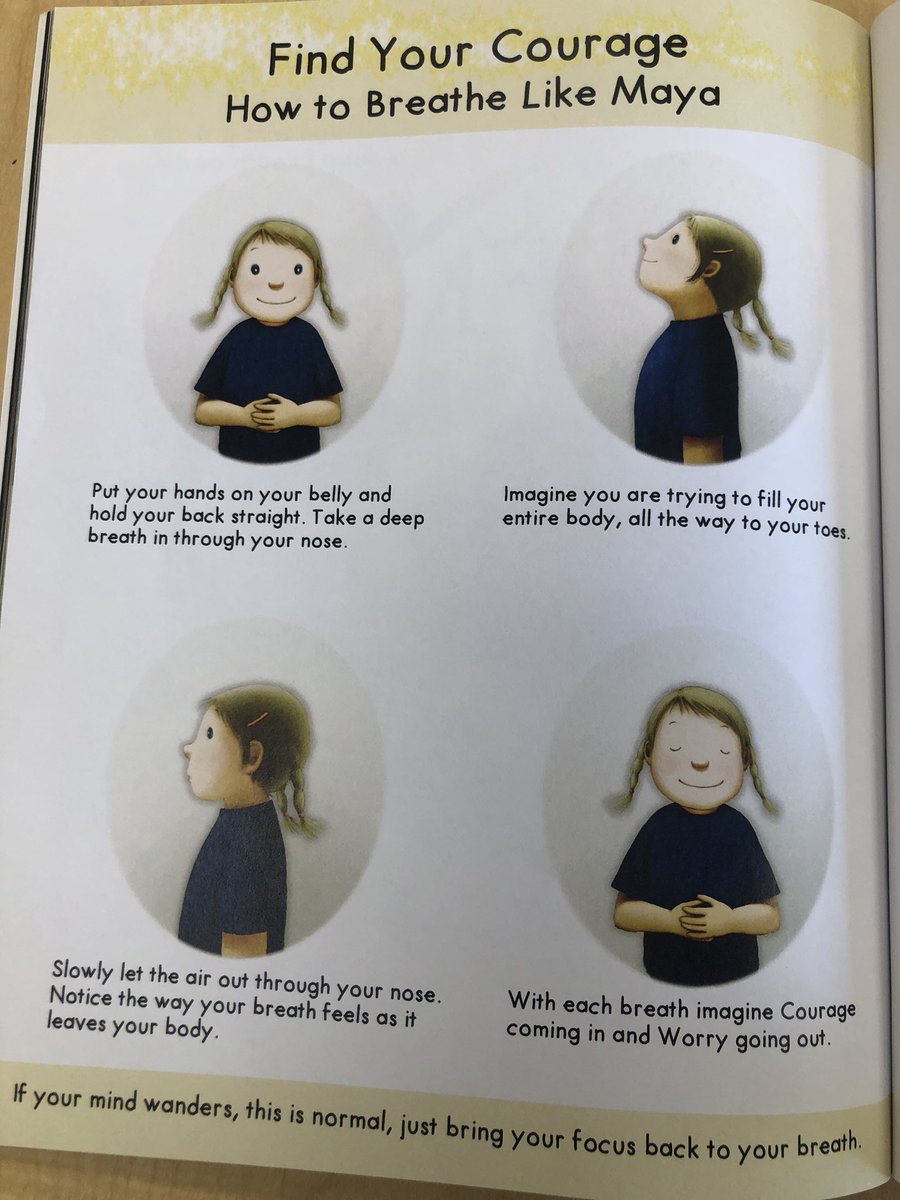 OB_KGA's tweet photo. We can move our clip to show how we feel. Today we listened to the book When Worry Takes Hold. We practised some deep breathing  and how to find courage and be brave. https://t.co/nQE7OWKgjw