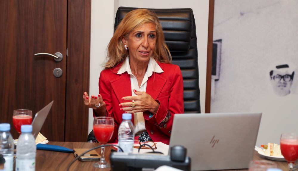 arabnews's tweet image. #MEDIAMATTERS: Tania Mehanna, journalist, war correspondent, and wife of the Italian ambassador to Saudi Arabia, joined the Arab News team for a roundtable discussion arab.news/wxb4r