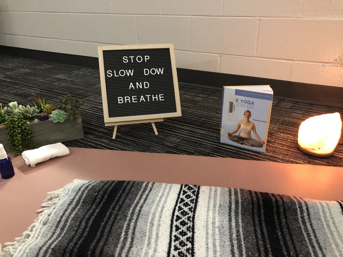 mrsterlouw's tweet photo. Thank you @MrsBeccaPruitt @MCHSCounselors3 and @MCHS_Rams for the Zen Center in the LGI today! #RPND #KatyLibraries #katy_libraries #NationalStressAwarenessDay https://t.co/JJeUsJPItU