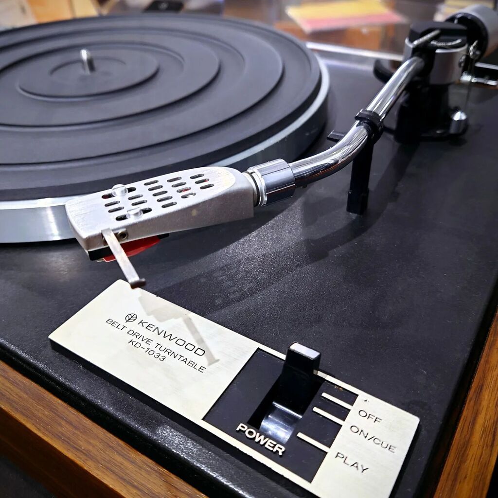 TonalityRecords's tweet photo. Pairs nicely with the Kenwood KR-2600 receiver, we have a beautiful mid-'70s Kenwood KD-1033 turnable ready for our floor. https://t.co/FboyQMGvtl https://t.co/6BKjfzl8nB
