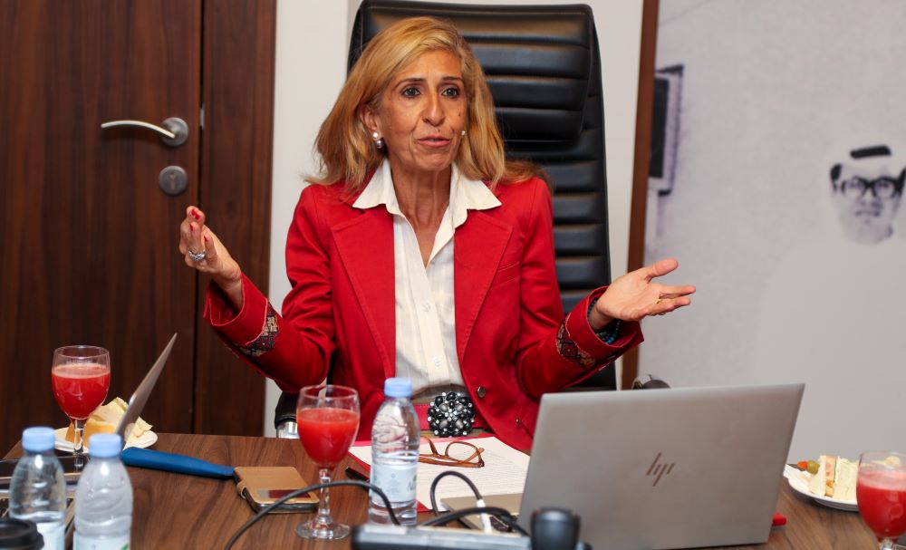 arabnews's tweet image. #MEDIAMATTERS: Tania Mehanna, journalist, war correspondent, and wife of the Italian ambassador to Saudi Arabia, joined the Arab News team for a roundtable discussion arab.news/wxb4r