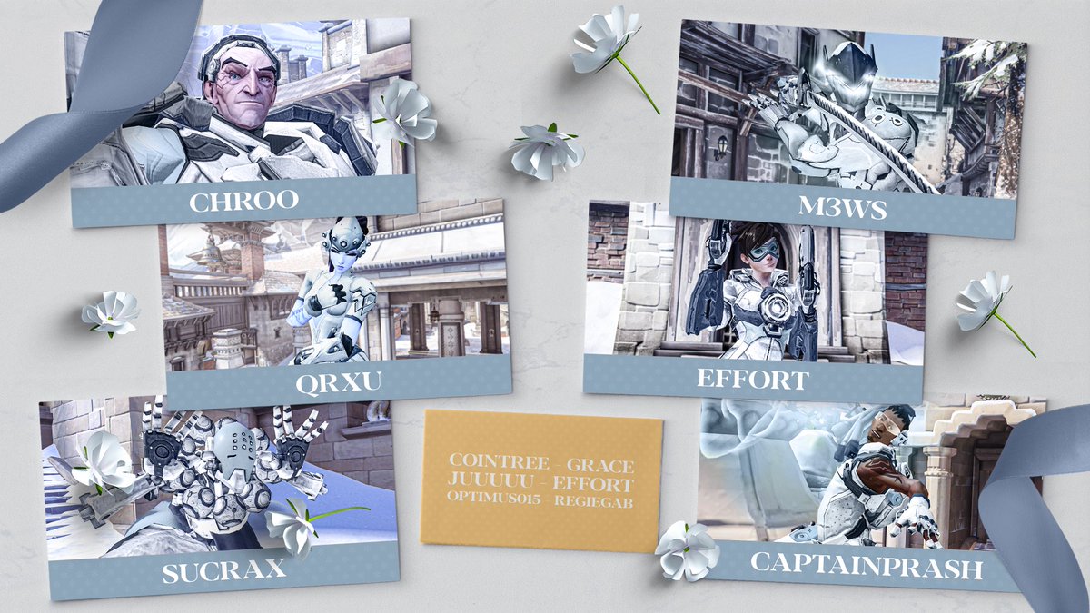 SheerColdGG's tweet image. It’s time to return to where we belong. Here’s our ice cold OD roster:

⚔️ @qrxu7972 🇩🇪
⚔️ @M3WS_OW 🇪🇸
🛡 @Chroo_ 🇪🇪
💉 @CaptainPrash 🇬🇧
💉 @EFF0RT_OW 🇸🇪
💉 @sucrax_ 🇩🇪

🧠 @Regiegab_ 🇩🇪
🧠 @phillipshirley7 🇬🇧

💼 @fireflygigi 🇬🇧
💼 @juuuu_ow 🇫🇷
💼 @Yeh8George 🇨🇳

#StayFrosty ❄️