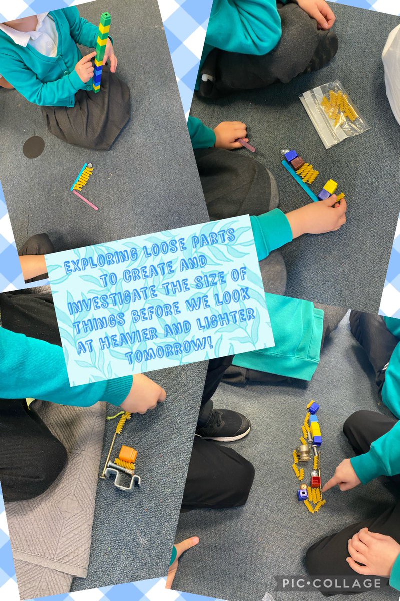 WGPS_2029's tweet photo. Exploring a variety of objects to compare size. We did enjoy turning the collection of loose parts into a HUGE firework as our demo today in Maths! #WGPSmaths https://t.co/Yqa8KrOy4m