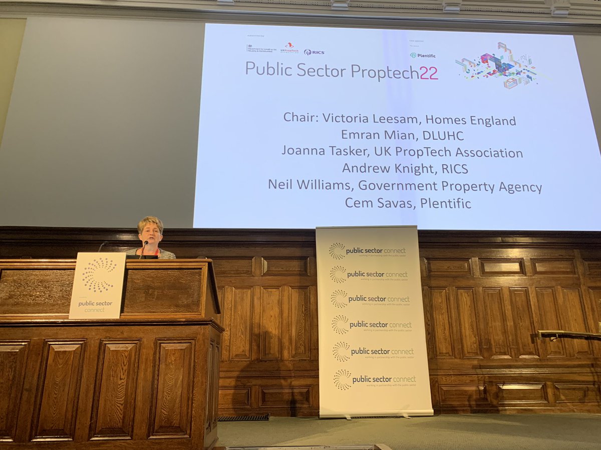 JessInBlue's tweet photo. Wonderful day at Public Sector #Proptech Summit 2022 - been too busy catching up with everyone and the day has flown.

Really happy to see Homes England, HM Land Registry, TfL, Government Property Agency, several Local Authorities, and tech firms all in one place. THANK YOU ALL! https://t.co/3YKFS2sjtm