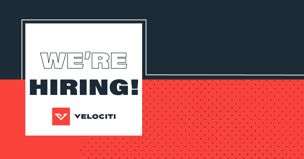 Come join Team Velociti, and be part of the fast-paced and fun technology services world. We are hiring a variety of positions, from supply chain representatives to installation technician, to systems engineer - and more! Apply today: ow.ly/w5XB50LsqGh