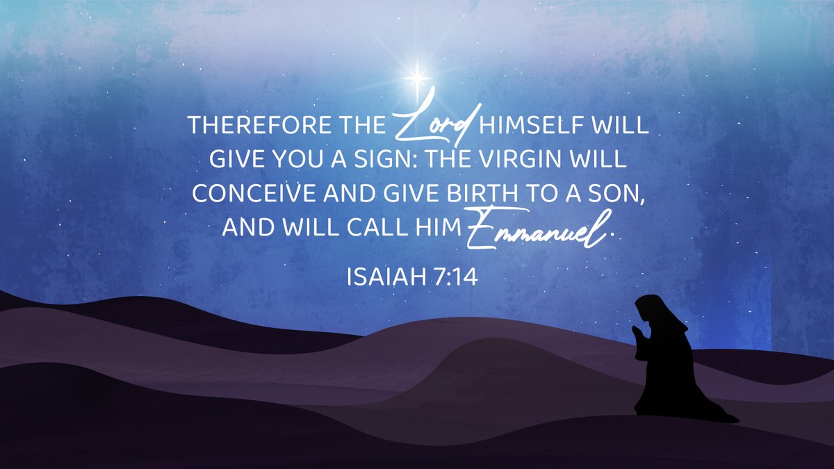 MTK_SalArmy's tweet photo. Advent Week 1 - ANTICIPATION
Therefore the Lord himself will give you a sign, the virgin will conceive and give birth to a son, and will call him Emmanuel. Isaiah 7:14 https://t.co/nbtjs6iYlE