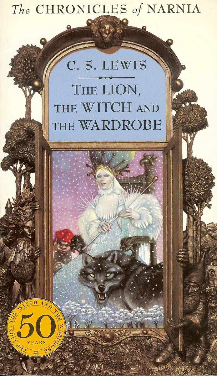 r_sek's tweet photo. @nicodelort leo and diane dillon's covers for narnia https://t.co/45DrhCEsHB https://t.co/hnSwIfWh2l
