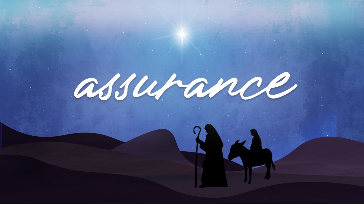 MTK_SalArmy's tweet photo. Advent Week 3 - ASSURANCE
But after he had considered this, an angel of the Lord appeared to him in a dream and said, "Joseph son of David, do not be afraid to take Mary home as your wife." Matthew 1:20
#emmanuel #advent2022 #assurance #christmas #ministrytoolkitresources #MTK https://t.co/LWZDlQmlR5