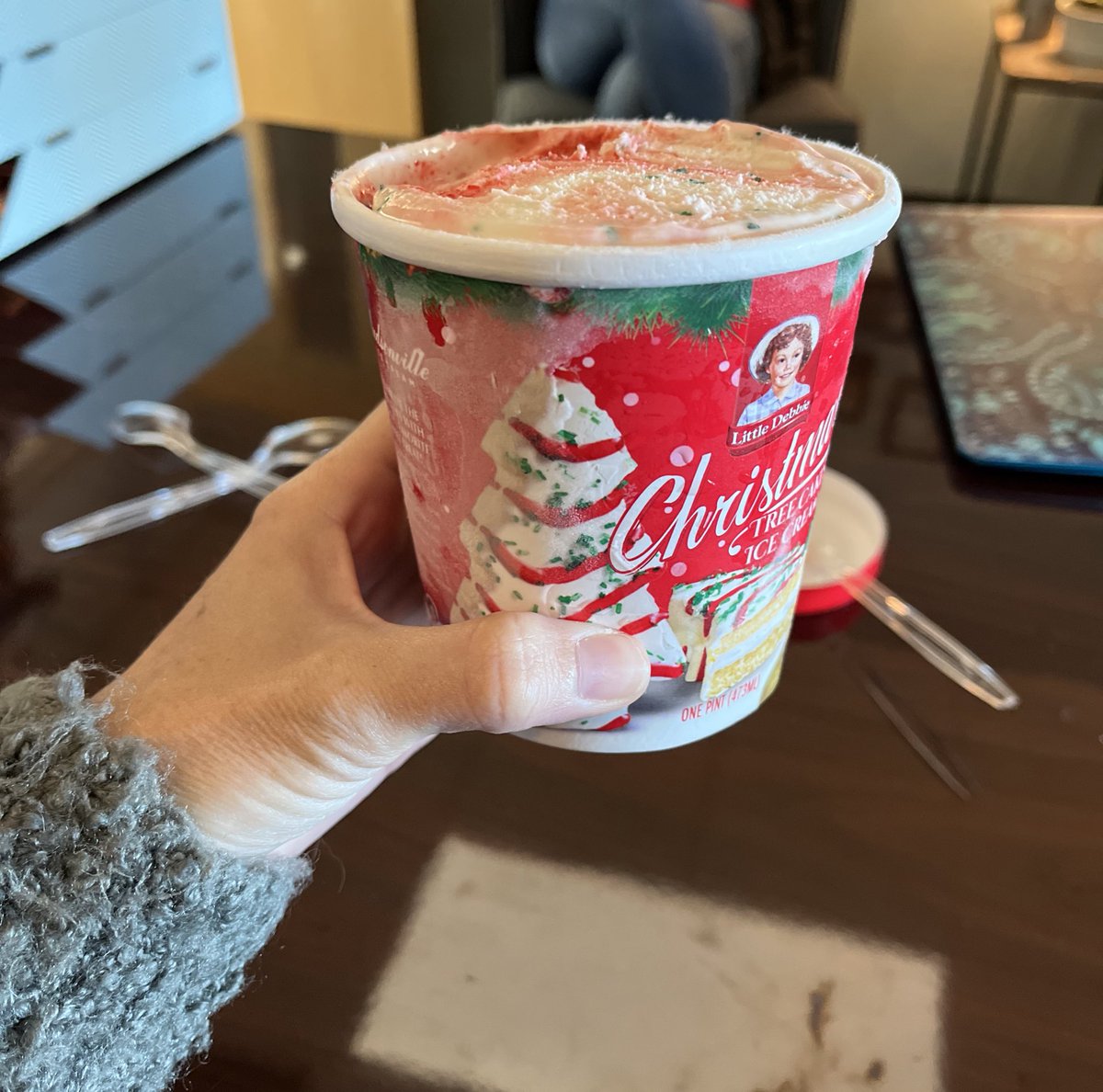 Who has the BEST bookkeeper (<a href="/eshuttleworth1/">Ellen Shuttleworth</a> )ever…Lewisburg Middle! When you have a slight addiction to Christmas Tree Cakes, your bookkeeper does you a solid and makes it a great Wednesday! Not to mention she brought me my first box of trees last week! 😍 #LMSPATS