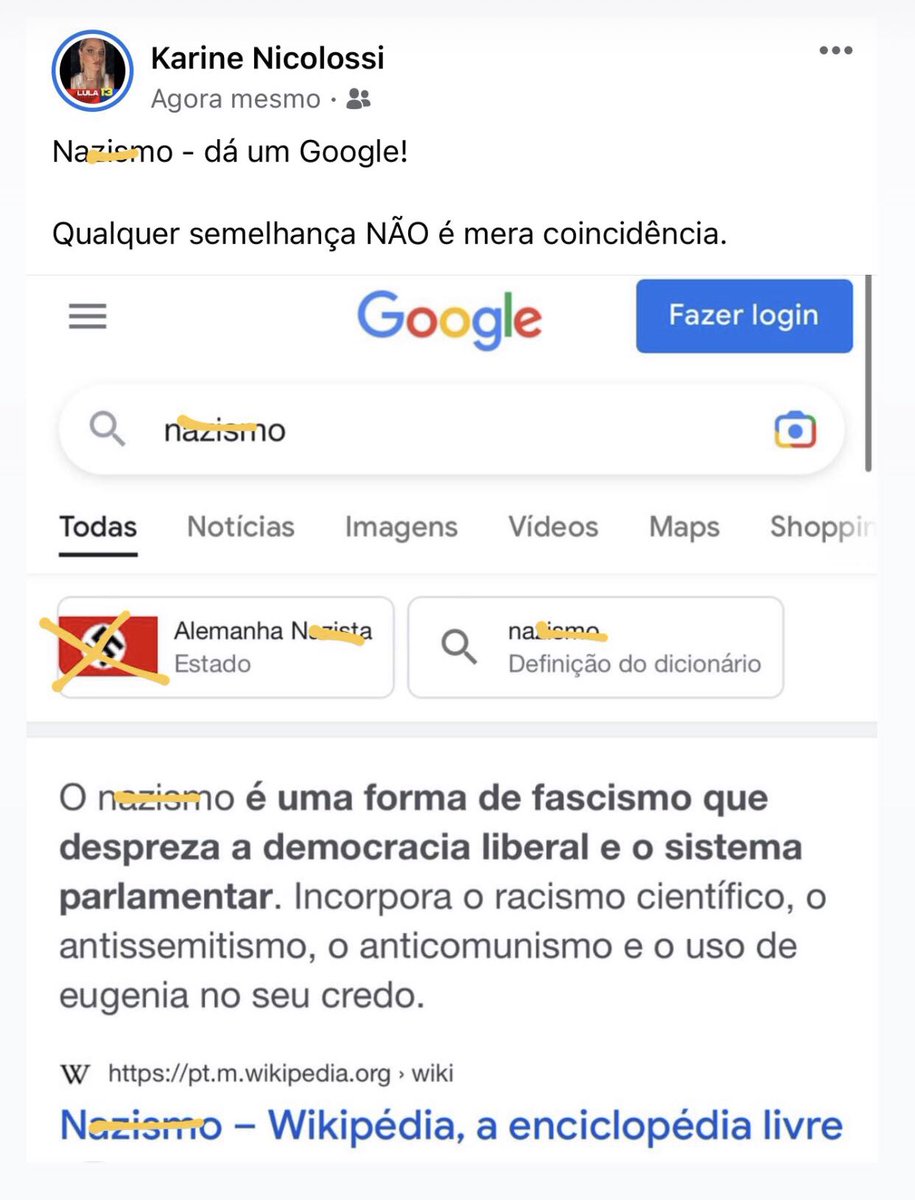 Qualquer semelhança NÃO é mera coincidência.