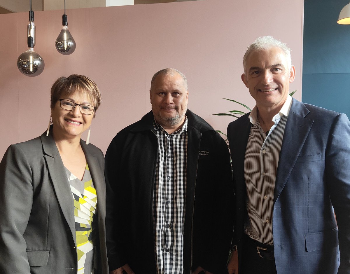 Great to have Hon Stuart Nash visit Whanganui to catch-up with local business stakeholders