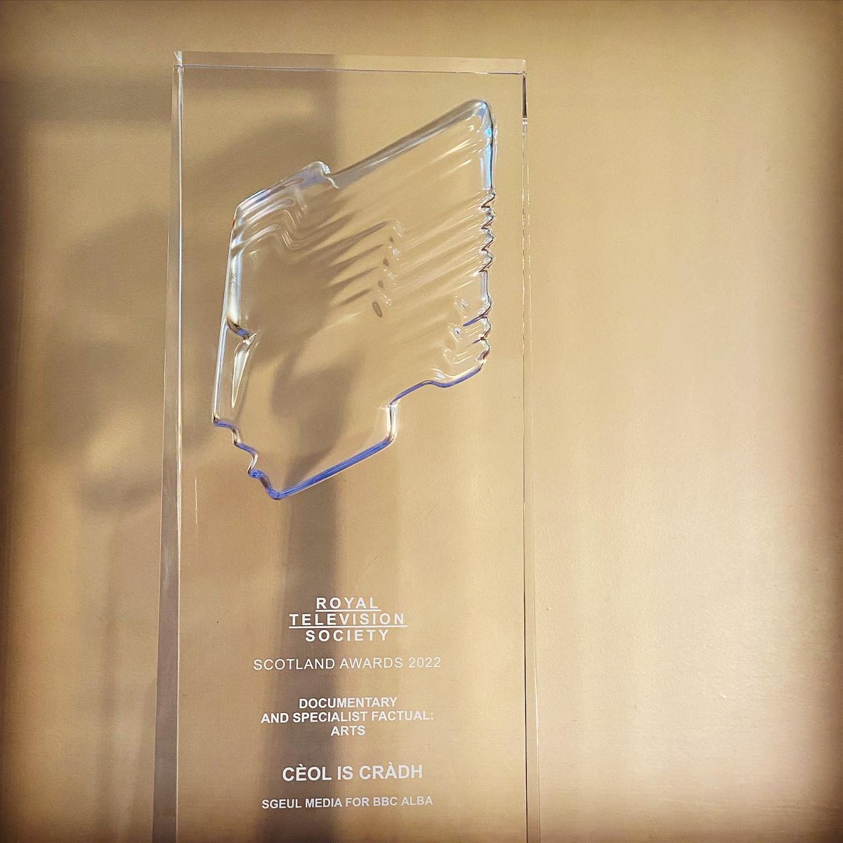 Mischa Macpherson (@mischamacp) on Twitter photo Still completely over the moon that Ceòl is Cràdh won Best Arts Documentary at <a href="/RTSScotland/">RTS Scotland</a> awards on Sun 🥳🍾 what an absolute honour! Thanks to the amazing big team who made it happen! xx <a href="/SgeulM/">Sgeul Media</a> <a href="/MGALBA/">MG ALBA</a> <a href="/corrinahewat/">Corrina Hewat</a> <a href="/laurajwilkie/">laura jane wilkie</a> <a href="/bbcalba/">BBC ALBA</a> <a href="/chloebrycemusic/">Chloë Bryce</a> <a href="/maureenflip/">Maureen Macleod</a> Still completely over the moon that Ceòl is Cràdh won Best Arts Documentary at <a href="/RTSScotland/">RTS Scotland</a> awards on Sun 🥳🍾 what an absolute honour! Thanks to the amazing big team who made it happen! xx <a href="/SgeulM/">Sgeul Media</a> <a href="/MGALBA/">MG ALBA</a> <a href="/corrinahewat/">Corrina Hewat</a> <a href="/laurajwilkie/">laura jane wilkie</a> <a href="/bbcalba/">BBC ALBA</a> <a href="/chloebrycemusic/">Chloë Bryce</a> <a href="/maureenflip/">Maureen Macleod</a>