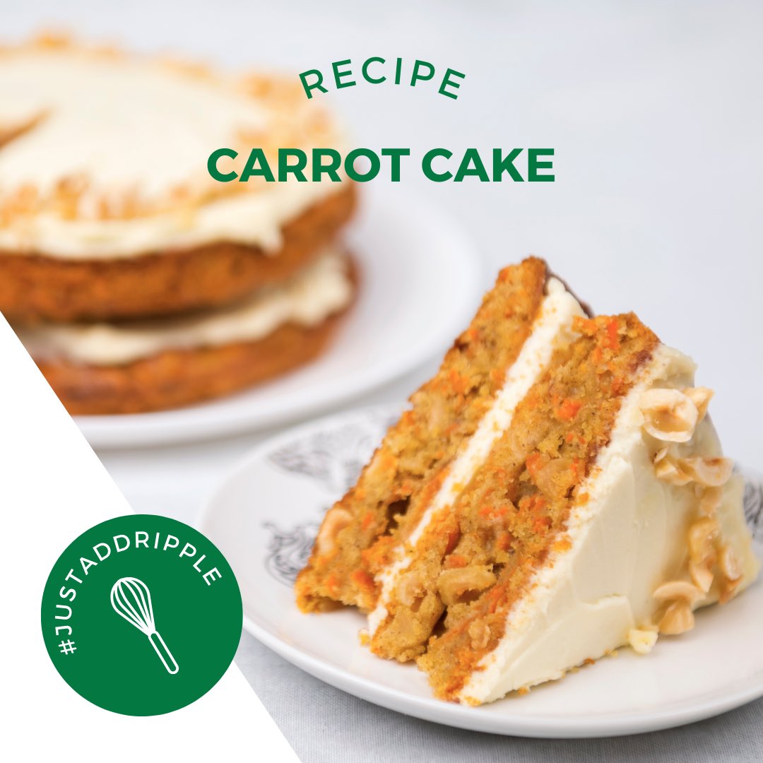 get_ripple's tweet photo. If you need us, we'll be here baking all the fall things! 🍂 Whip up this easy and delicious carrot cake for your next dinner party (or just because!) and we promise you'll make some new friends. 

Hint: the secret is in the Ripple-infused cream cheese icing 😉

#RippleRecipe 🥕 https://t.co/kGlonfqUCH