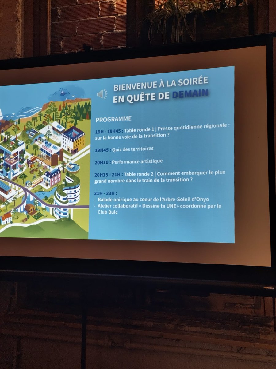 Soirée #EnQuêteDeDemain <a href="/Sparknews/">Sparknews</a> : l’alliance de 52 titres de la presse quotidienne régionale qui s'unissent pour nous inviter à prendre ensemble le train de la transition.