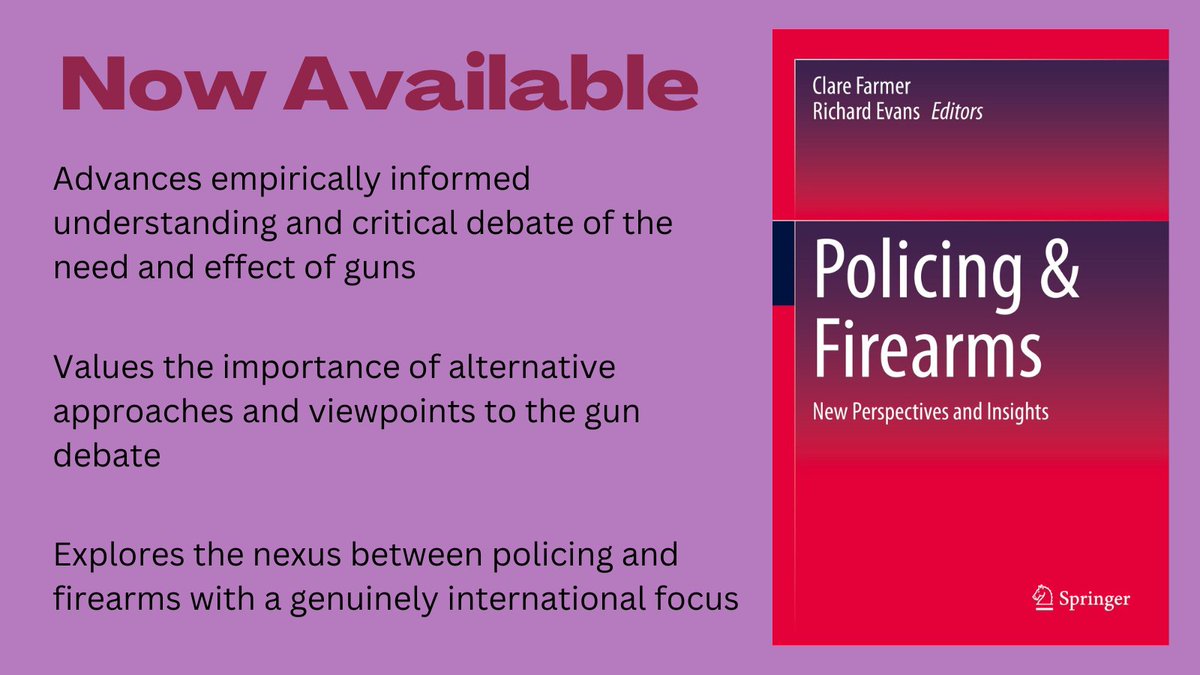 SpringerCrim's tweet photo. #Newbook alert! Read different viewpoints on the #gundebate and become informed on the need and effects guns have. Get it here: https://t.co/Vj3EAI9Vib https://t.co/qBANRuePTJ