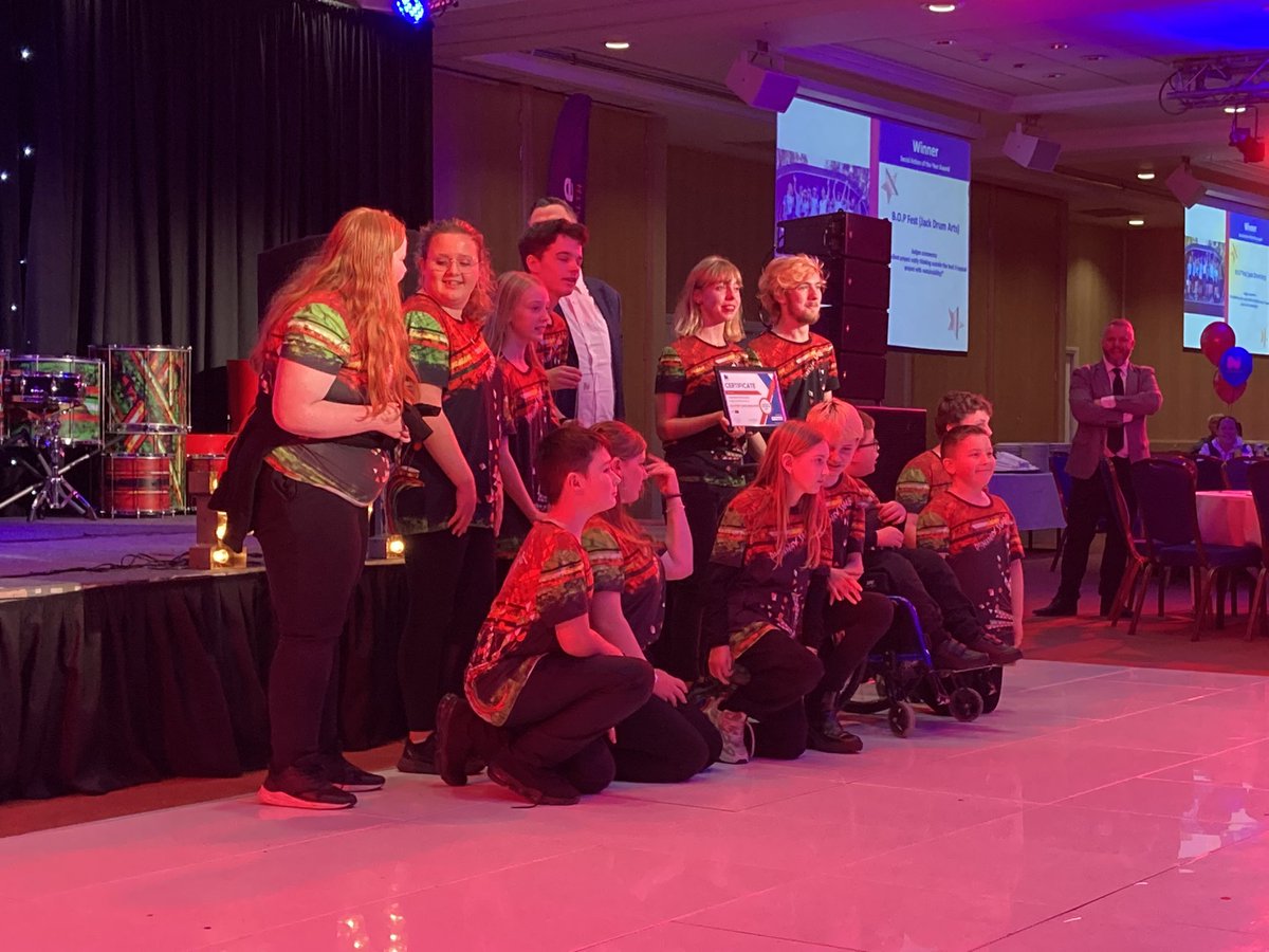 EveryChildNENC's tweet photo. Huge congratulations to the amazing team @jackdrumuk - social action of the year #projectswithprideawards @NEYouth_ @Mrs_Soulsby @HeatherCorlett1 https://t.co/i2Vc3hEpFu