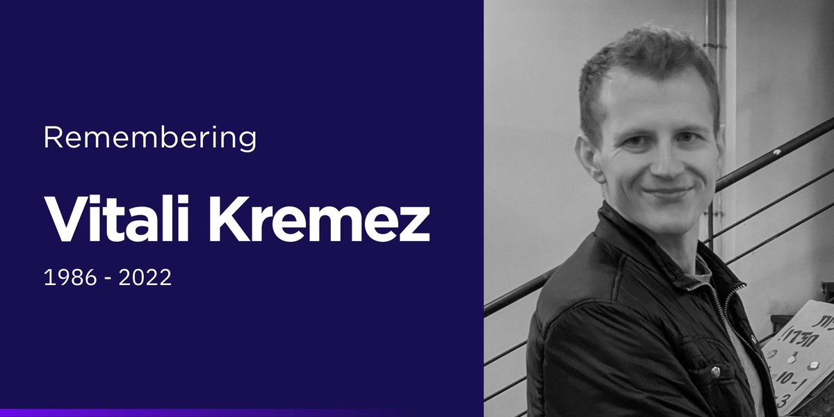 The SentinelOne team is deeply saddened by the sudden loss of our former teammate, & friend of so many, @VK_Intel. Vitali was a founding member of SentinelLabs & made numerous contributions to the security community. Our thoughts are with his family.