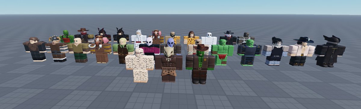 OfficialSCGames's tweet photo. Some character previews for our upcoming game, Evolution Fighting Simulator! Follow to stay up to date.

#Roblox #RobloxDev #robloxart #anime https://t.co/pR45gFqu8K