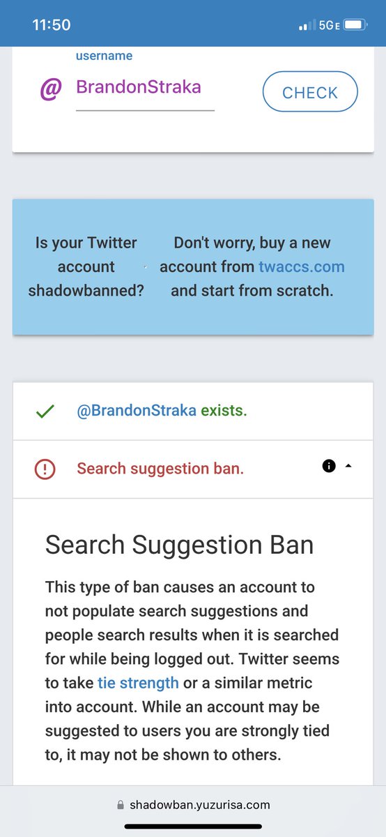 BrandonStraka's tweet photo. @elonmusk I have no problem with paying a monthly fee. But I hope nobody will be expected to pay a fee while still having search bans, shadow bans &amp;post visibility restrictions on our accounts. It’s worth $8/month to me if my account is freed &amp; Twitter employees stop manipulating my reach. https://t.co/ytJ4N1izPI