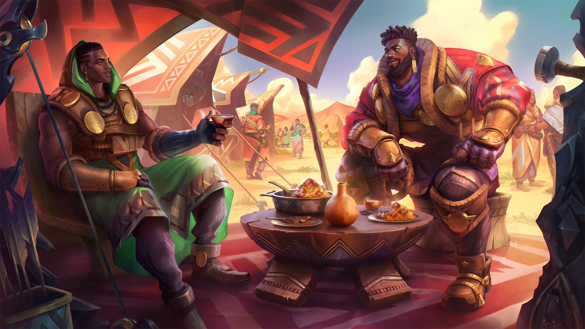 WildBlueStudios's tweet photo. The Wild Blue team loved creating this piece for the League Universe story, 'Everything We Should Have Said'. Made in collaboration with the team at @riotgames. Also on @ArtStationHQ at https://t.co/NYBJfoQjSW https://t.co/32RSV6GVFz