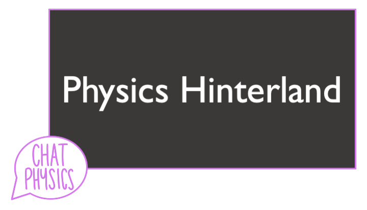 ChatPhysics's tweet image. One hour warning! Get yourself prepped for another brilliant evening of #ChatPhysics, where @DomWD1 will be hosting a chat focussing on Physics Hinterland!