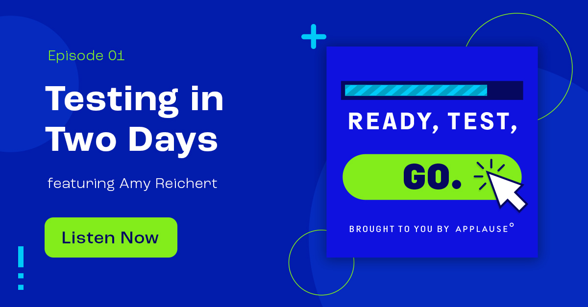 Today, we launched the Ready, Test, Go! podcast exploring different digital quality topics. In our first episode, Testing in Two Days, Amy Reichert talks about striking the balance between effective and expedient testing. Find us on your favorite podcast player. #SoftwareQA https://t.co/mYuEpkkGQ1