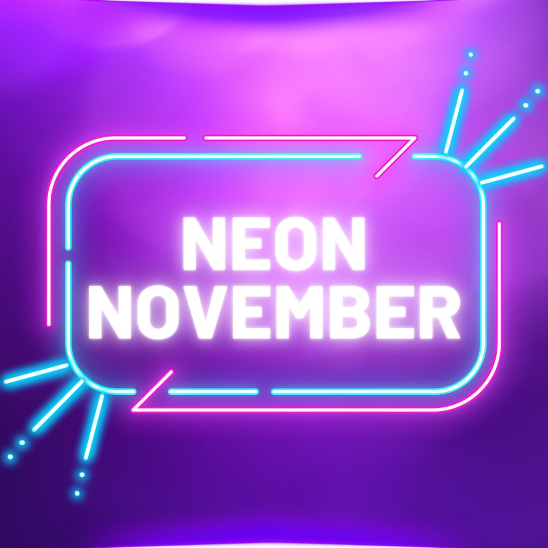 mtairystudents's tweet photo. This Sunday night’s theme is: NEON NOVEMBER! Wear your best bright, neon attire as we kick off the month of November. https://t.co/ceNtEHz9yh