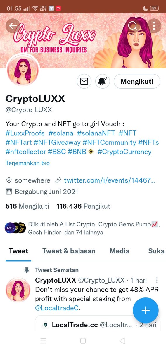 Jomissufee's tweet photo. @Crypto_LUXX Done https://t.co/Zc8HrW1YTh