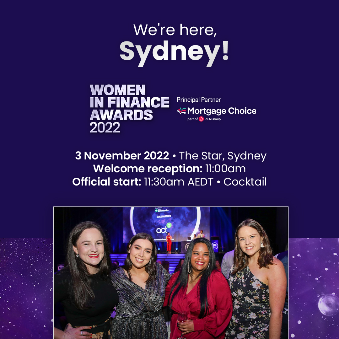 Today is the day! We can’t wait to welcome you all!

Are you excited to see who takes home the awards? We are!

We wish the best of luck to everyone, and we look forward to seeing you all at the awards ceremony!

<a href="/MortgageChoice/">Mortgage Choice</a> 
#womeninfinanceawards #women #finance #accountants