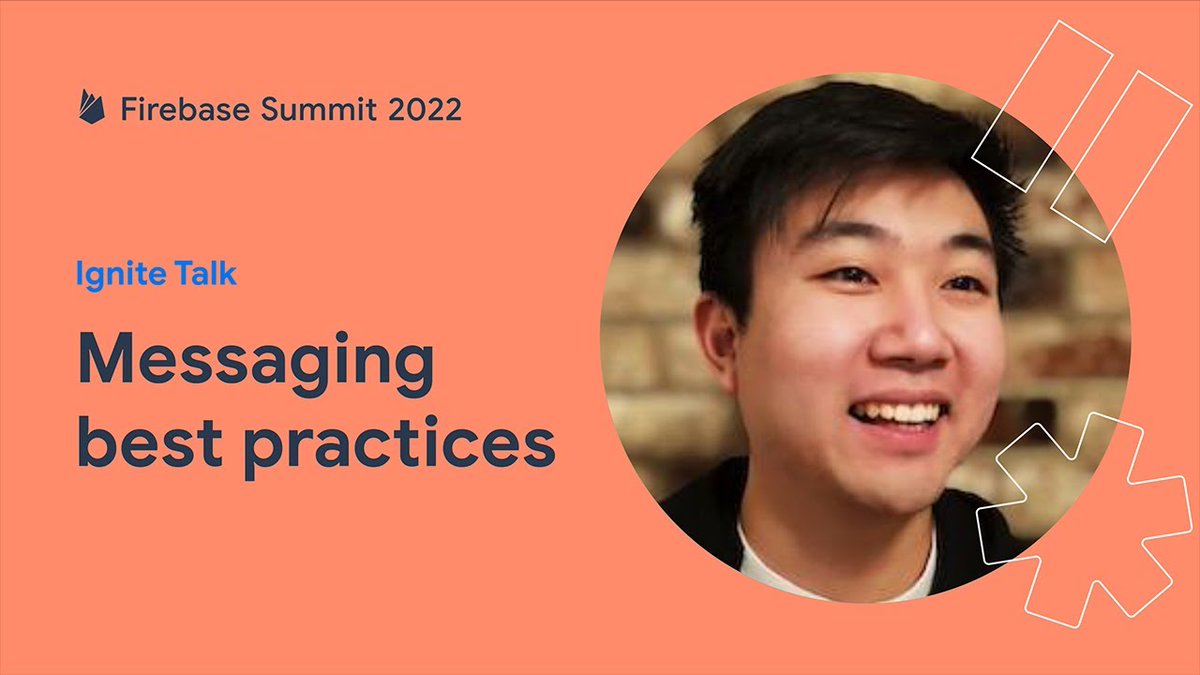 🤔 What is the best way to engage a specific segment of your app’s users? In this #FirebaseSummit Ignite Talk, Derek Chen talks about different types of audience targeting and the best ways to reach your desired audience using Firebase Messaging 📺 → goo.gle/3DrX3ku