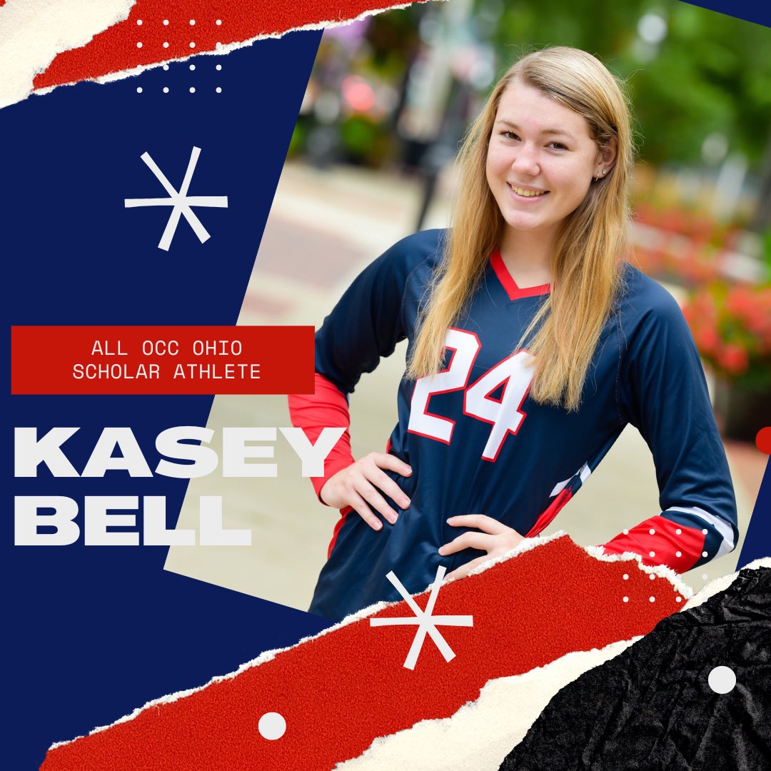 Congrats to all of our athletes who have earned post season honors!!
**Laykin Sigman-All OCC 1st Team, All District Honorable Mention**Claire Halleck-All OCC 2nd Team**Katie Lovell- All OCC Honorable Mention**Kasey Bell-All OCC Scholar Athlete 🎉❤️💙🏐🐾