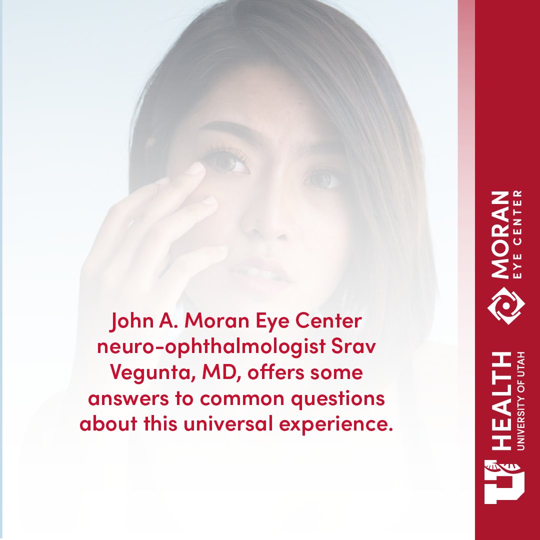 MoranEyeCenter's tweet image. What can you do to make an eye twitch go away? We're sharing helpful tips in our latest Healthfeed blog. bit.ly/3sRGolx