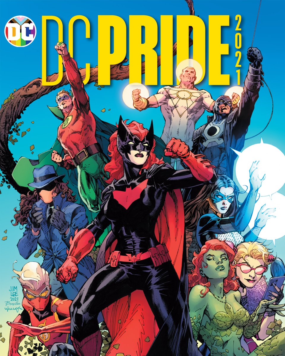 DCOfficial's tweet photo. 🏳️‍🌈 DC PRIDE 2021 was named Best Anthology comic of 2021 at the annual Ringo Awards! 

Read the comic on DC UNIVERSE INFINITE for free with registration from now until 11/21. https://t.co/ShzLTlRwRD https://t.co/kL4LNkk0pS