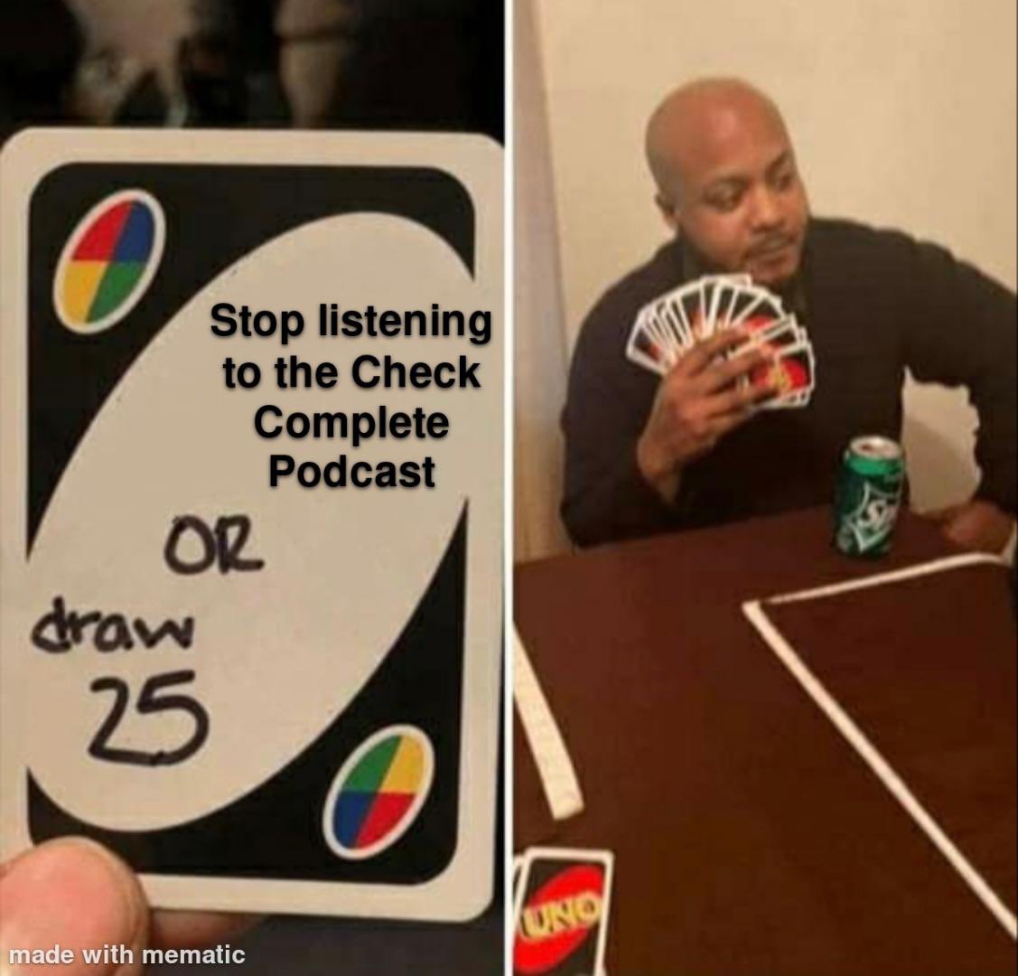 check_complete's tweet photo. Our very own Brendan Sweetman went OFF on some memes. The man has a gift. We put it to you all to decide the best one this week. Vote in the next tweet! #checkcomplete #mlssoccer #referee #fifa #referee #soccer https://t.co/X3wuv8n1Ht
